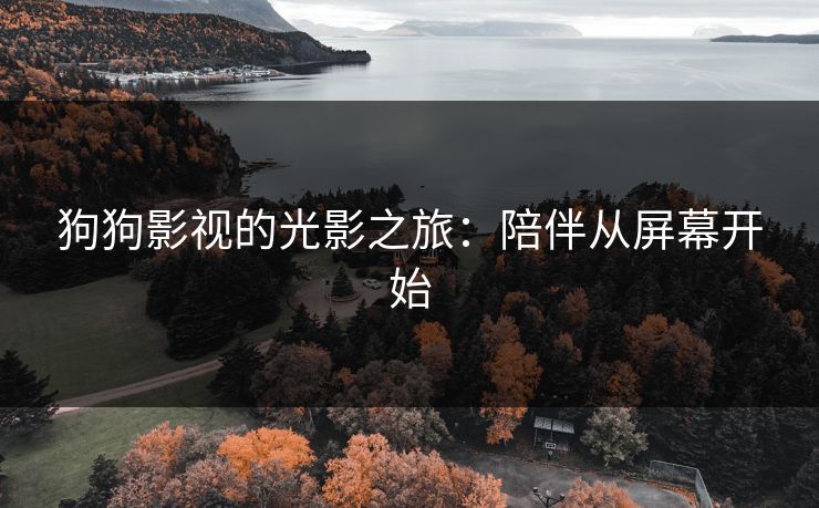 狗狗影视的光影之旅:陪伴从屏幕开始 狗狗影视的光影之旅:陪伴从屏幕开始